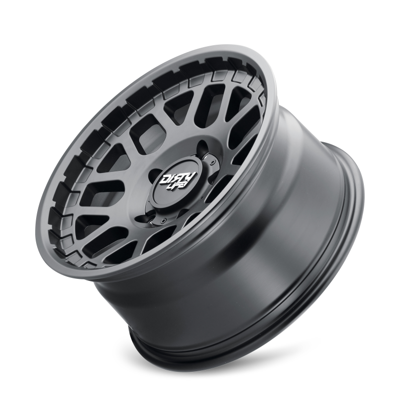 Dirty Life 9306 Mesa 17x9 / 5x127 BP / -12mm Offset / 78.1mm Hub Matte Black Wheel - Image 4