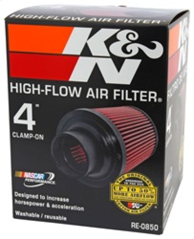 K&N Universal Air Filter (4in. Flange / 6in. Base OD / 4-5/8in. Top OD / 6in. Height) - Image 10