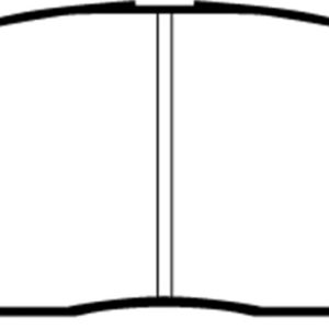 EBC 02-08 Pontiac Vibe 1.8 Redstuff Front Brake Pads