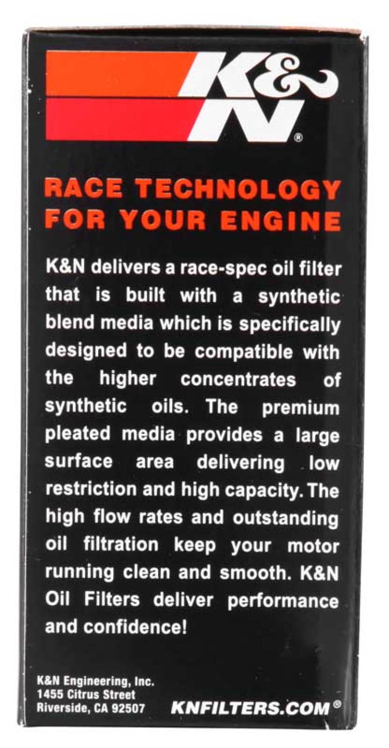 K&N KTM / Husaberg / Betamotor / Polaris 1.625in OD x 0.438in ID x 2.719in H Oil Filter - Image 8