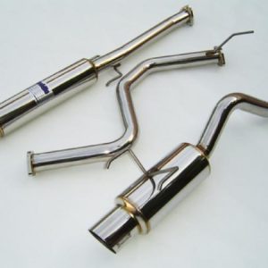 Invidia 96-00 Honda Civic EK4 J-Spec 3DR 60mm (101mm tip) Cat-back Exhaust