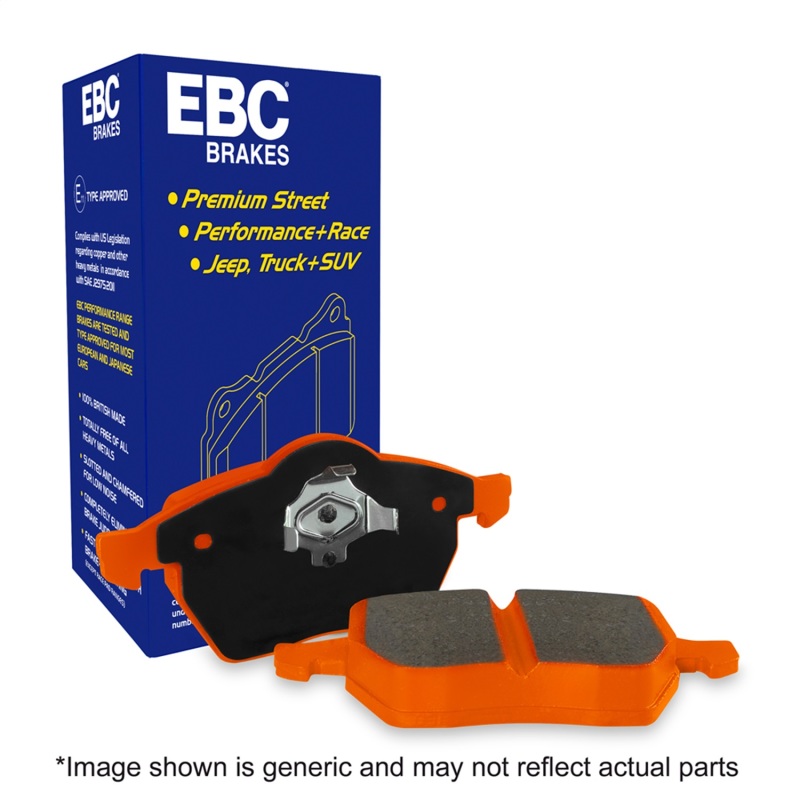 EBC 2016+ Chrysler Pacifica (Ru) 3.6L Extra Duty Front Brake Pads - Image 7