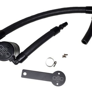 J&L 18-22 Kia Stinger GT 3.3TT Passenger Side Oil Separator 3.0 - Black Anodized