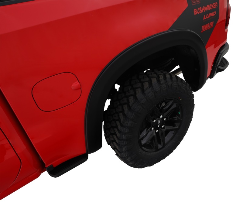 Bushwacker 19-21 Chevrolet Silverado 1500 OE-Style 4PC Fender Flares Black Smooth - Image 5