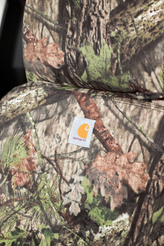 Covercraft 19-24 Chevrolet Silverado Carhartt Camo SeatSaverSecond Row Seat Covers - Mossy Oak - Image 9