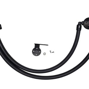 J&L 17-22 Ford F-250 6.2L/7.3L Passenger Side Oil Separator 3.0 - Black Anodized