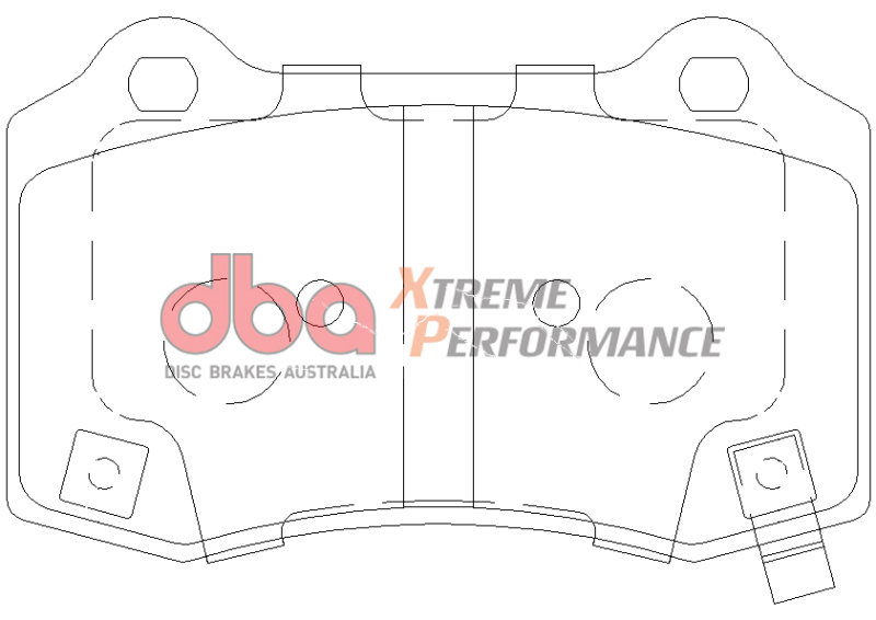 DBA 2010 Camaro SS XP650 Rear Brake Pads - Image 5