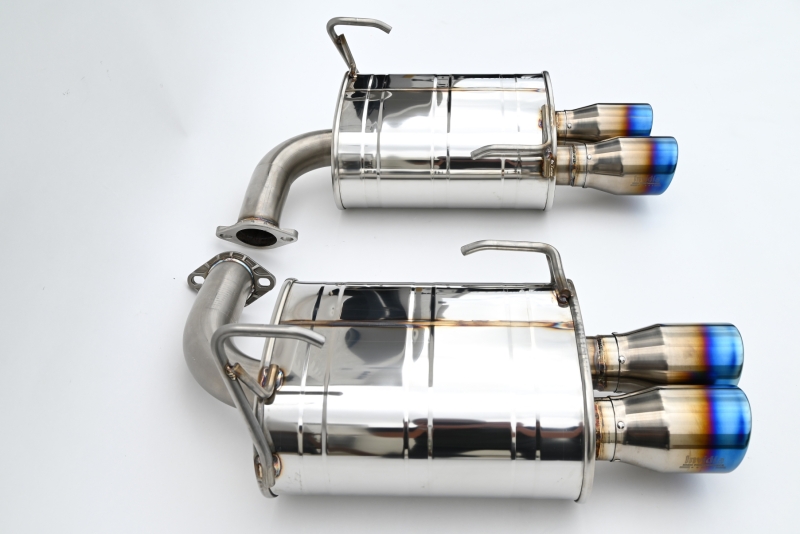 Invidia 22+ Subaru WRX Q300 3.5in. Rolled Dual Wall T.I Tip Axle-back Exhaust - Image 3