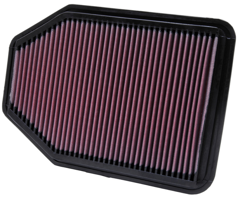 K&N 07-10 Jeep Wrangler 3.8L V6 Drop In Air Filter - Image 2