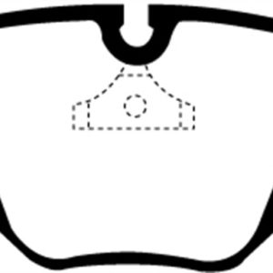 EBC 94-96 BMW 840 4.0 (E31) Greenstuff Rear Brake Pads