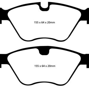 EBC 09+ BMW Z4 3.0 (E89) Ultimax2 Front Brake Pads