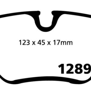 EBC 99-02 BMW Z3 2.5 Yellowstuff Rear Brake Pads