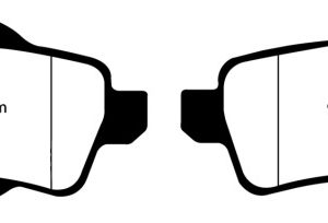 EBC 07-14 Mini Hardtop 1.6 Yellowstuff Rear Brake Pads