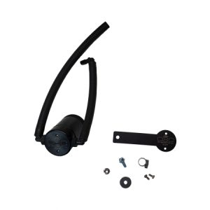 J&L 2022-2026 Nissan Frontier 3.8L V6 Passenger Side Oil Separator 3.0 - Black Anodized