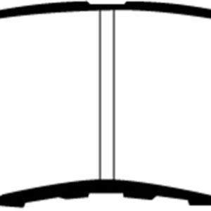 EBC 97 Acura CL 2.2 Yellowstuff Front Brake Pads