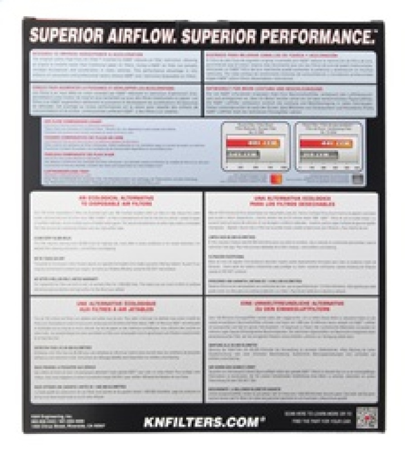 K&N 10 Chevy Camaro 3.6/6.2L Drop In Air Filter - Image 10