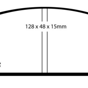 EBC 93-95 Honda Civic Coupe 1.5 DX Redstuff Front Brake Pads