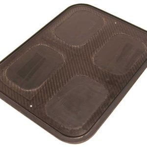 K&N Carbon Fiber Air Box Large Base Only