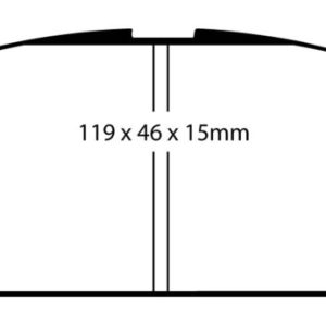 EBC 90-91 Toyota Celica 1.6 Yellowstuff Front Brake Pads