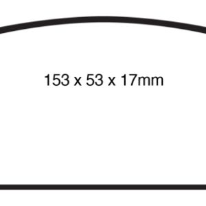 EBC 08-10 Pontiac G8 3.6 Yellowstuff Front Brake Pads