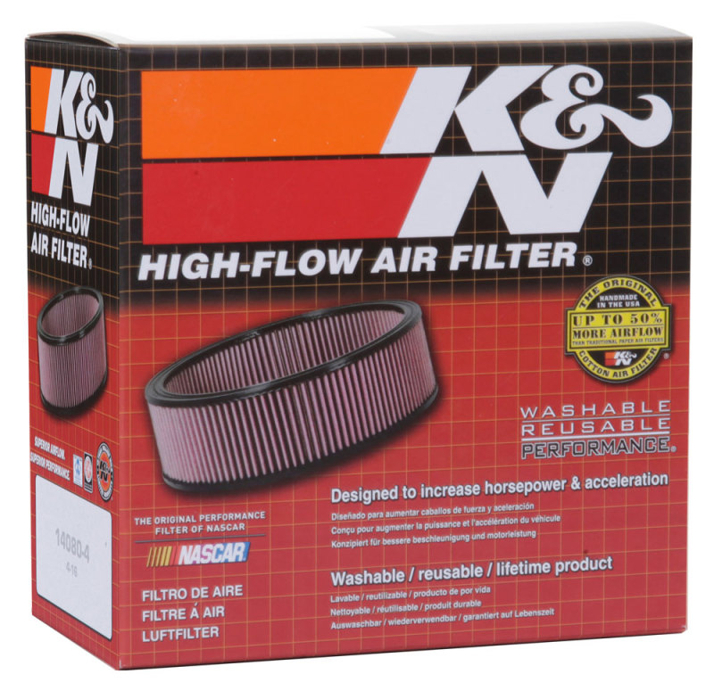 K&N Kawasaki VN1500 Vulcan 4.5in ID x 5.625in OD x 2in H Replacement Air Filter - Image 8