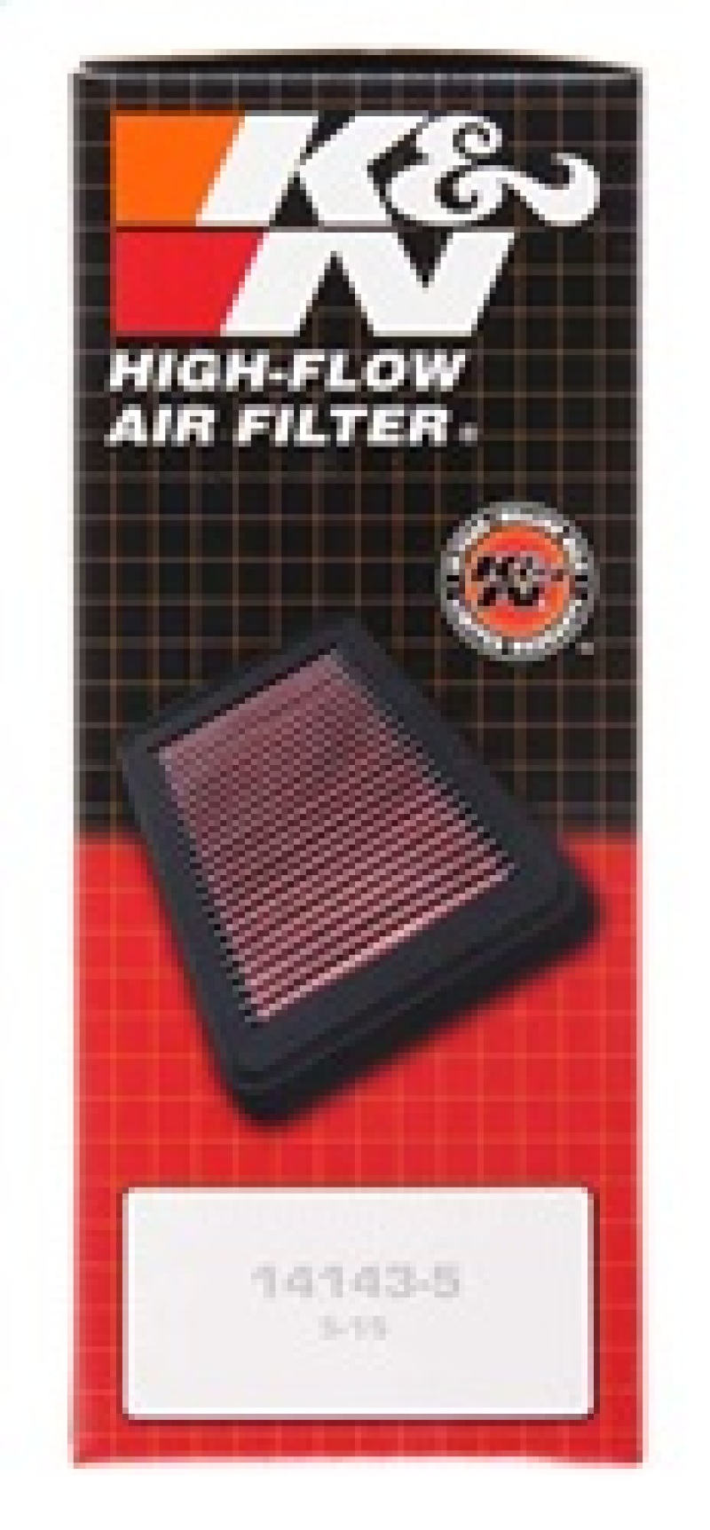 K&N 02-08 Honda VTX1800 Replacement Air Filter - Image 8