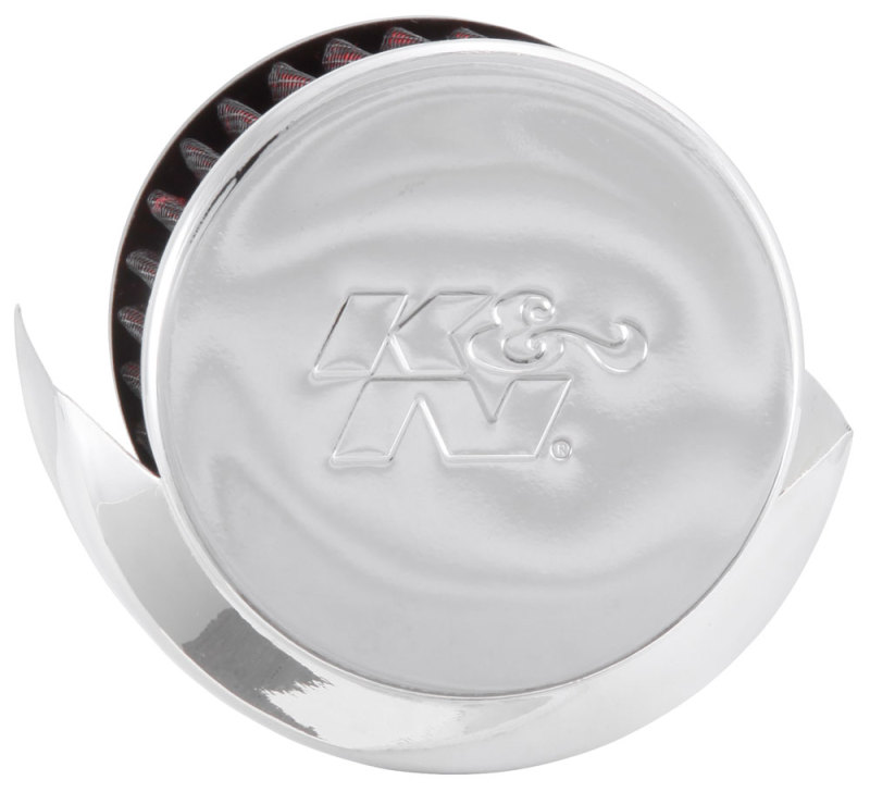 K&N 1.375in Flange ID x 3in OD x 2.5in Height Clamp On Crankcase Vent Filter - Image 5