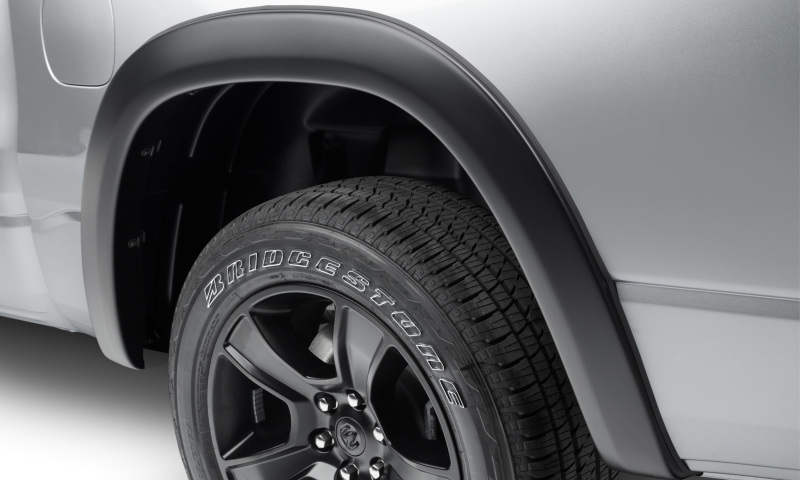 Bushwacker 19-22 Ram 1500 (Excl. Rebel/TRX) 76.3 & 67.4in Bed OE Style Flares 4pc Set - Blk / Smooth - Image 2