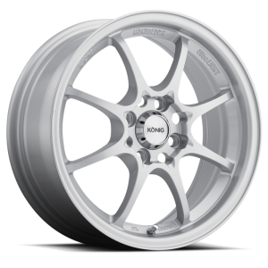 Konig Helium 15x6.5 4x100 ET40 Silver