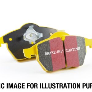 EBC 2020+ Chevrolet Corvette (C8) Stingray 6.2L Yellowstuff Rear Brake Pads