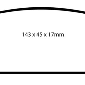 EBC 09-14 Cadillac Escalade 6.0 Hybrid Yellowstuff Rear Brake Pads