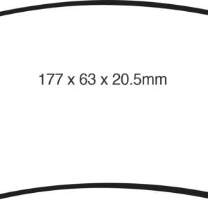 EBC 05-07 Ford F250 (inc Super Duty) 5.4 (2WD) Extra Duty Front Brake Pads