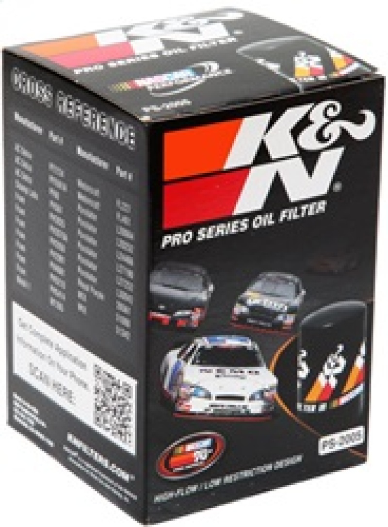 K&N Oil Filter for Nissan/Ford/Toyota/Audi/Chevy/Subaru/VW/Porsche/BMW 3in OD x 5.063in H - Image 9