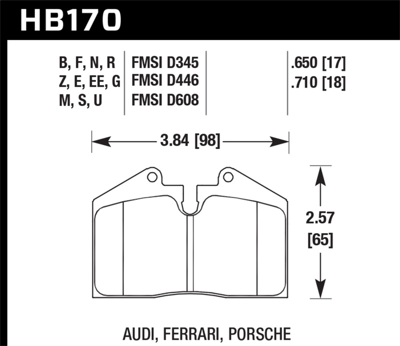 Hawk HP+ Street Brake Pads - Image 3