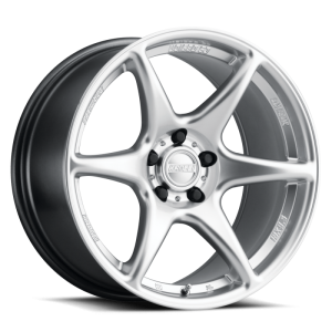 Kansei K11S Tandem 18x9in / 5x114.3 BP / 12mm Offset / 73.1mm Bore - Hyper Silver Wheel