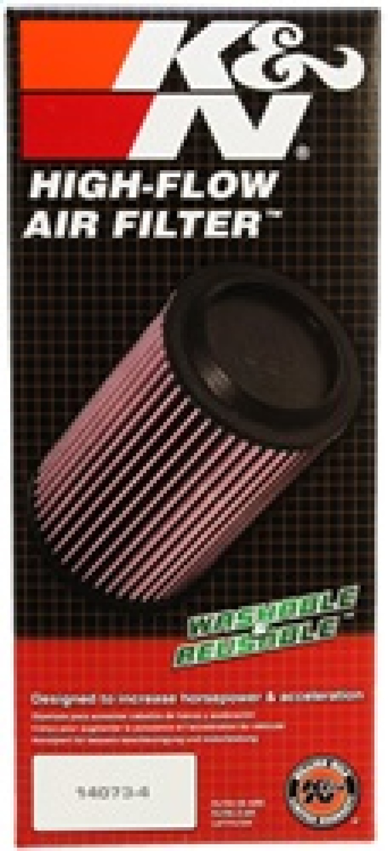 K&N 05-06 Porsche Boxster 2.7L-F6/3.2L-F6 Drop In Air Filter - Image 10