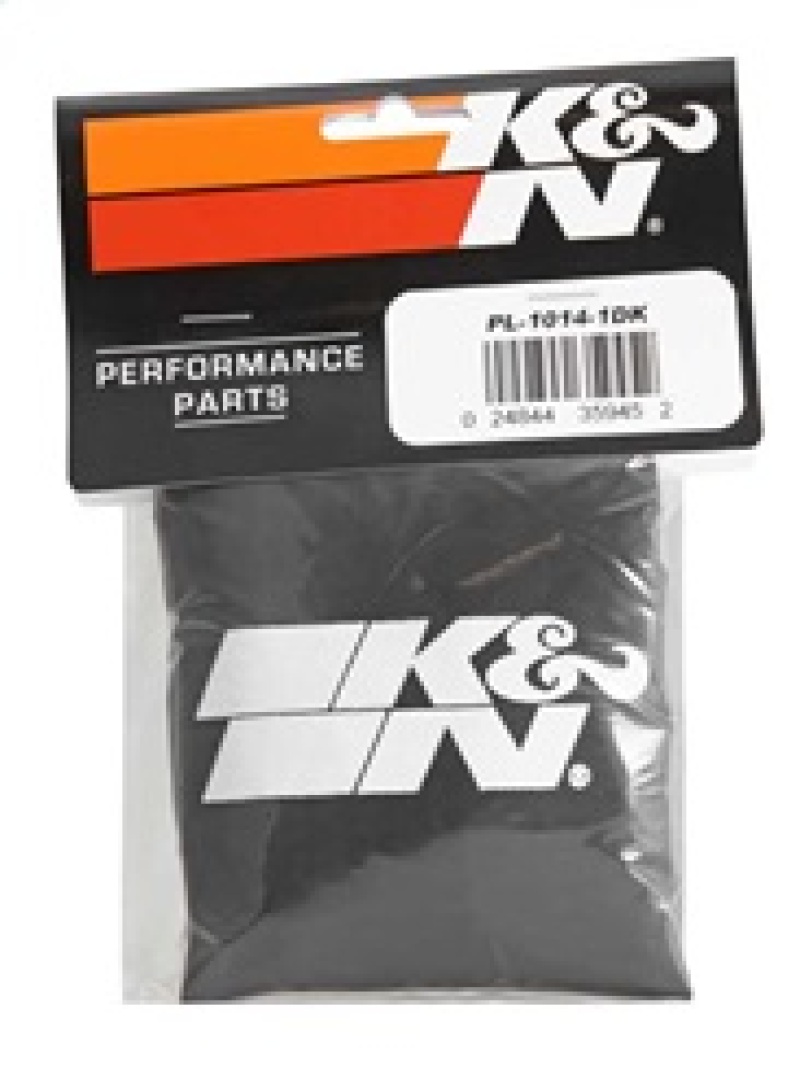 K&N Polaris Black Round Drycharger Air Filter Wrap 11.25inx3inx3in - Image 5