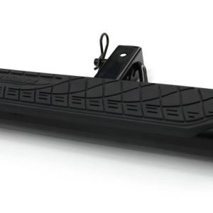 Go Rhino 4in Oval Hitch Step - Black