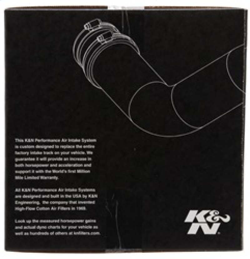 K&N 12 Honda Civic Si 2.4L L4 Silver Typhoon Intake - Image 8
