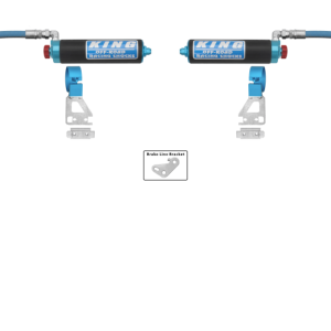 King Shocks 2024+ Toyota Tacoma 2.5 Dia Remote Reservoir Shock w/Adjuster (Pair) - Rear
