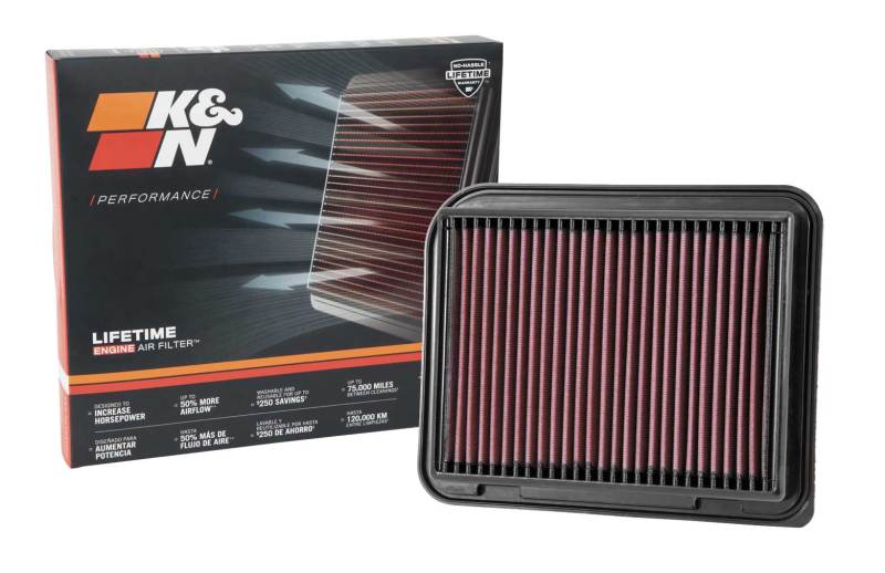 K&N Replacement Panel Air Filter for Mitsubishi 12-15 Outlander/12-14 ASX/13-14 Lancer - Image 9