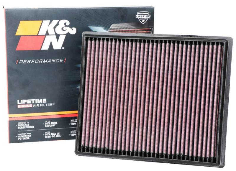 K&N 20-21 Nissan Frontier 3.8L V6 Replacement Air Filter - Image 3