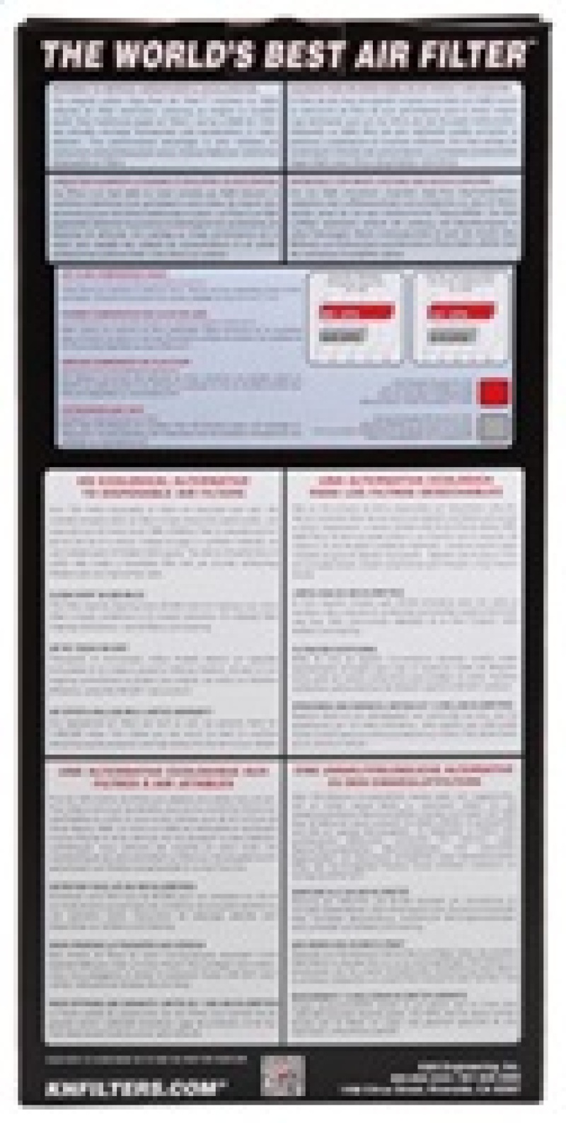 K&N 05-09 VW Passat / 06-08 GTI / 04-08 Audi A3 2.0L-L4 Drop In Air Filter - Image 6