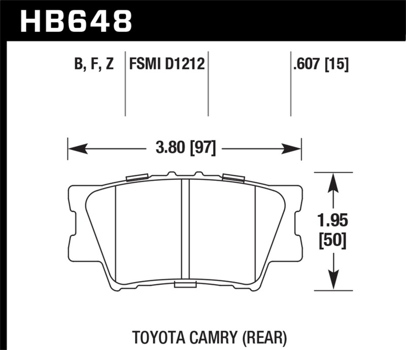 Hawk Performance Ceramic Street Brake Pads - Image 4