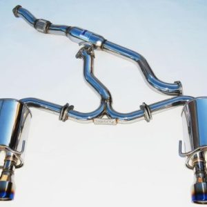 Invidia 11+ STI/WRX Sedan Only 76mm Q300 Titanium Tip Cat-back Exhaust