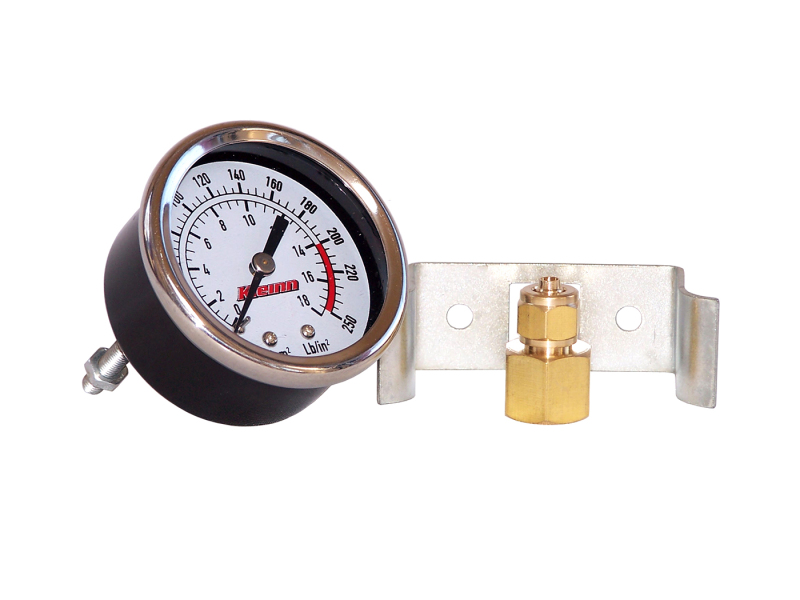 Kleinn Dash Mount Analog Air Pressure Gauge/ 0-250 PSI - 1/4In M NPT Inlet - Image 4