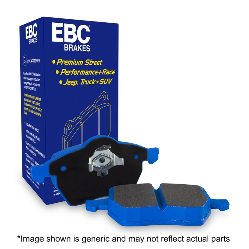 EBC 2019+ Volvo S60 Polestar 2.0T & Electric Bluestuff Front Brake Pads - Image 7
