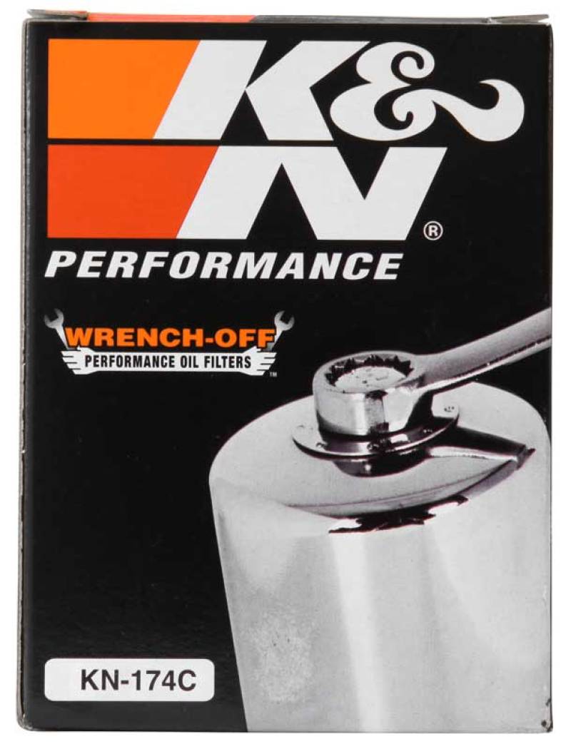 K&N Oil Filter 02-10 Harley-Davidson VRSC 3in OD x 3.844in Height - Image 7