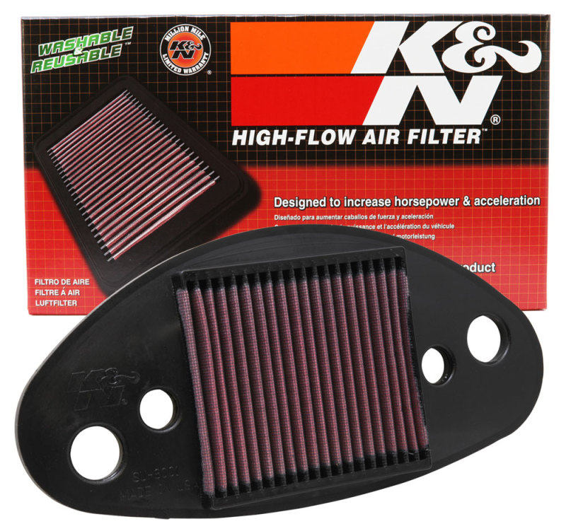 K&N Replacement Air Filter for 01-04 Suzuki VL800LC Intruder / 05-08 Boulevard - Image 10