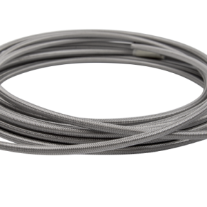 Goodridge -03AN Clear Stainless Steel Hose - 25ft